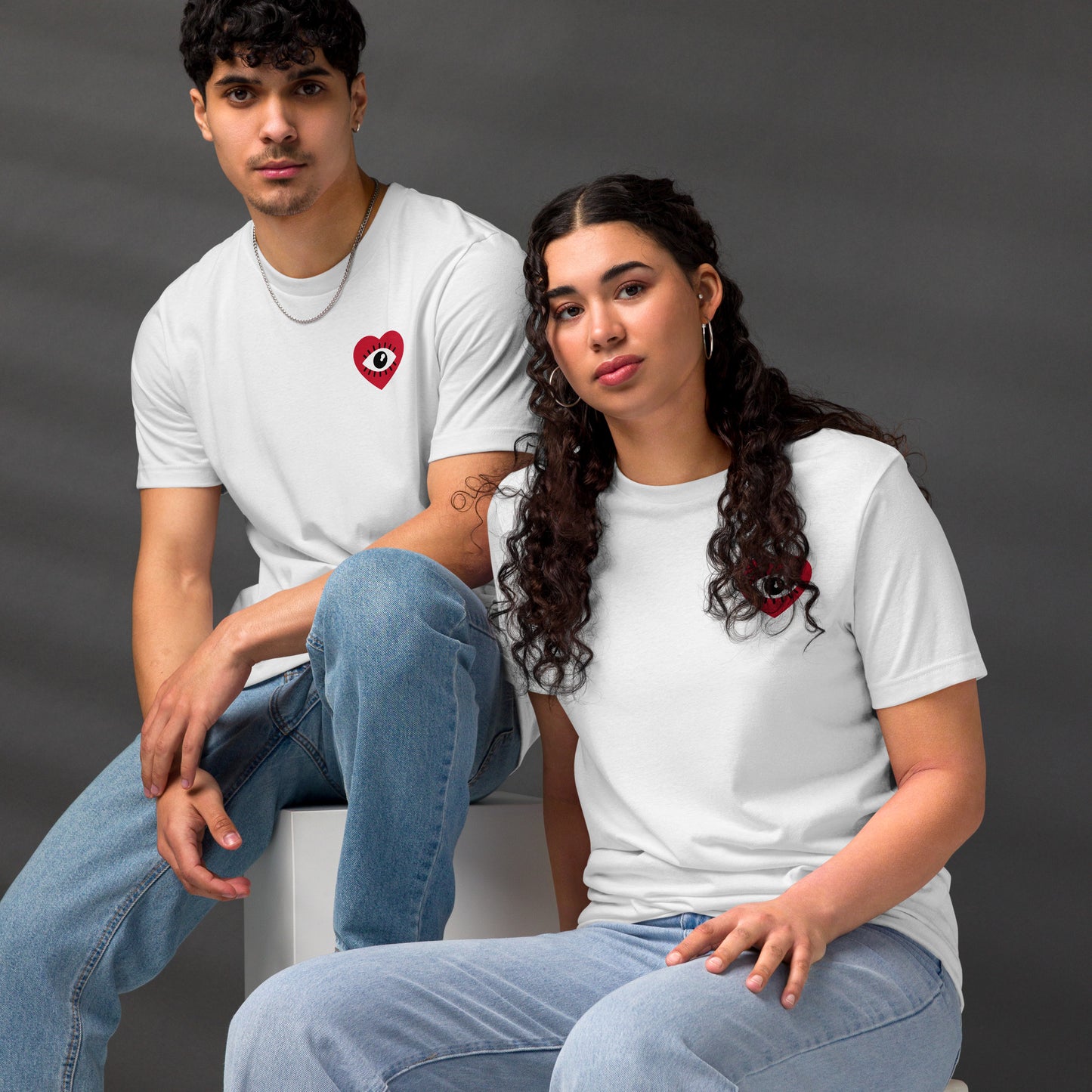 Unisex Heart Eco T-shirt